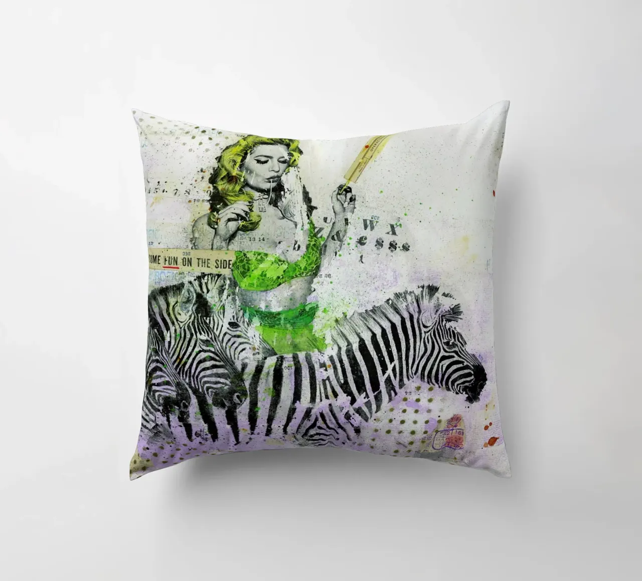 And some fun on the side cuscino da Tameo