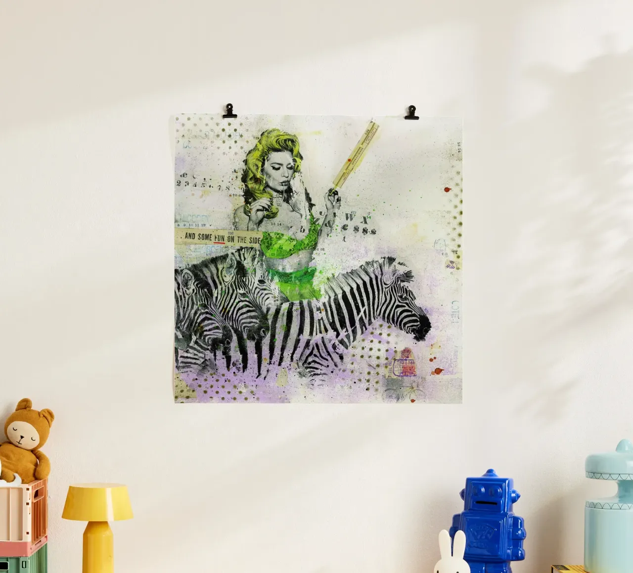 And some fun on the side carta hahnemühle da Tameo