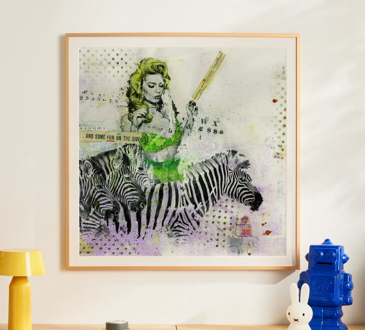 And some fun on the side carta hahnemühle da Tameo