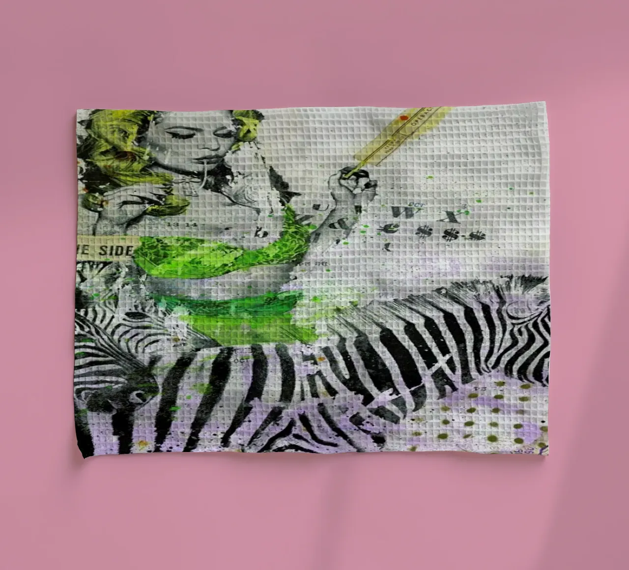 And some fun on the side canovaccio da cucina da Tameo