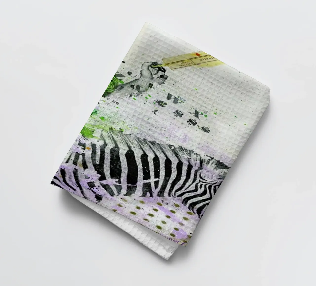 And some fun on the side canovaccio da cucina da Tameo