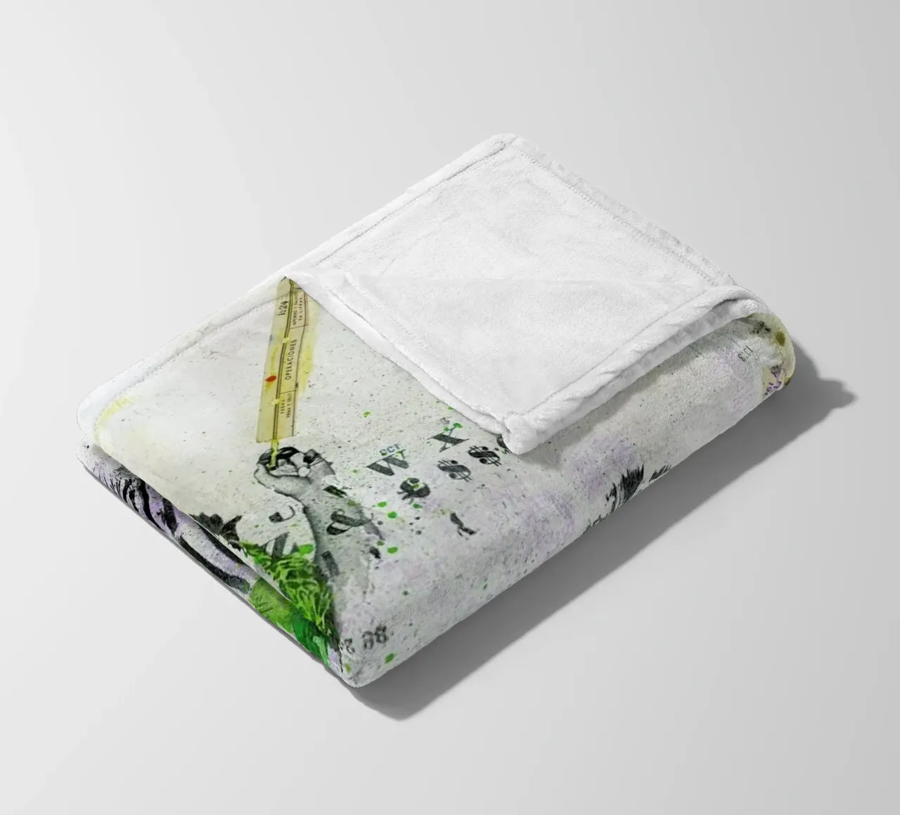 And some fun on the side coperta in pile da Tameo