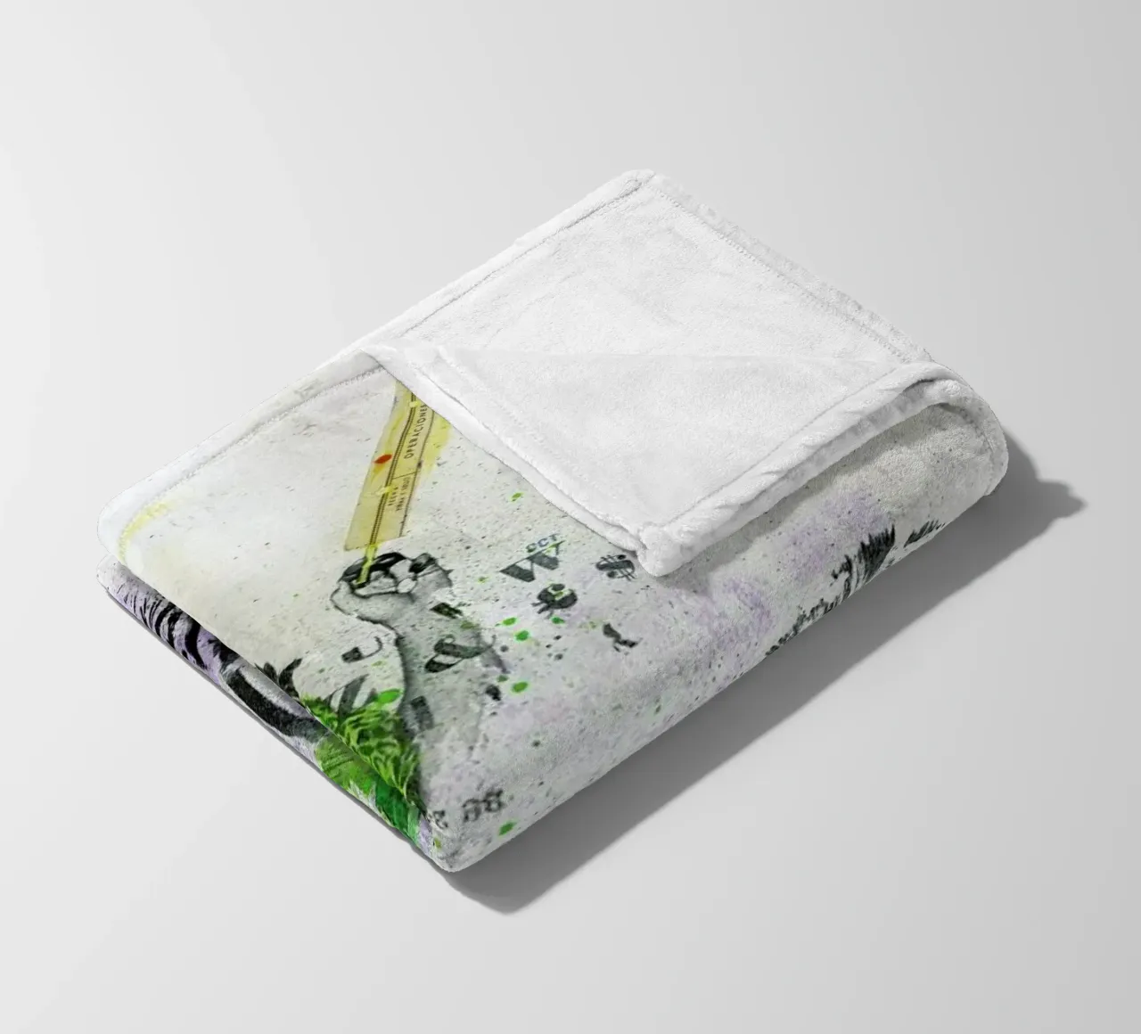 And some fun on the side coperta in pile da Tameo