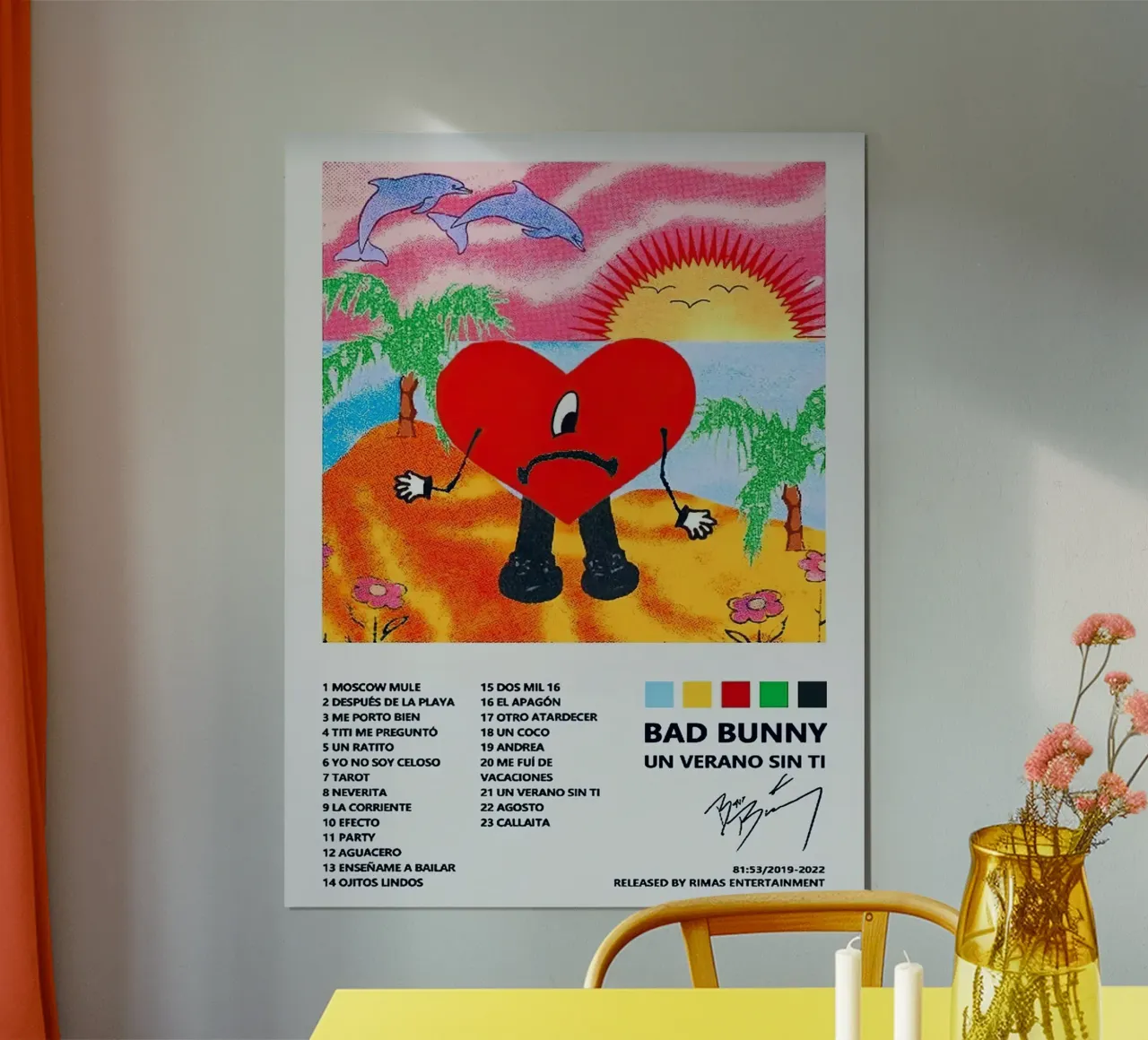 Bad Bunny Un Verano Sin Ti carta hahnemühle da Roronoa7