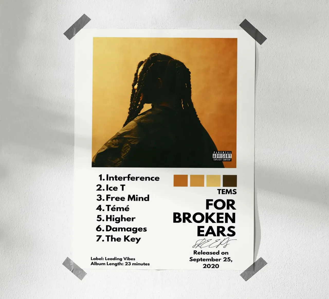 Tems For Broken Ears carta hahnemühle da Roronoa7