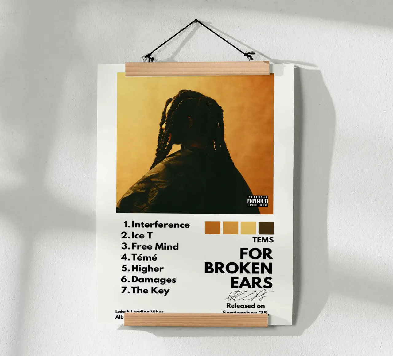 Tems For Broken Ears carta hahnemühle da Roronoa7