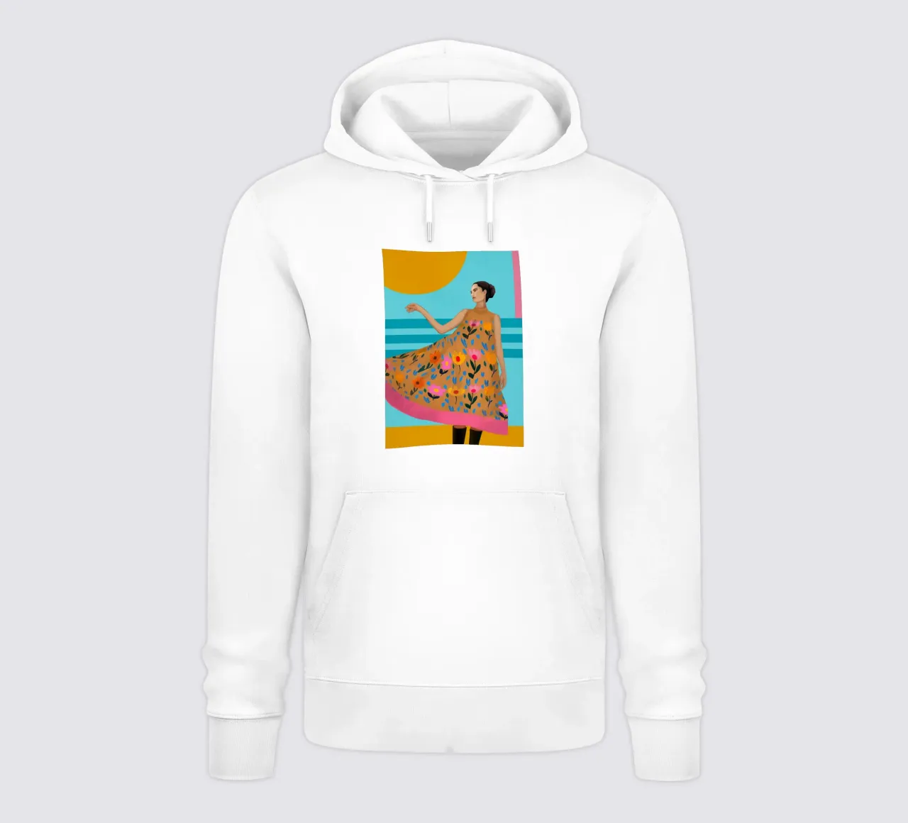 Under the Sun felpa con cappuccio da cityart