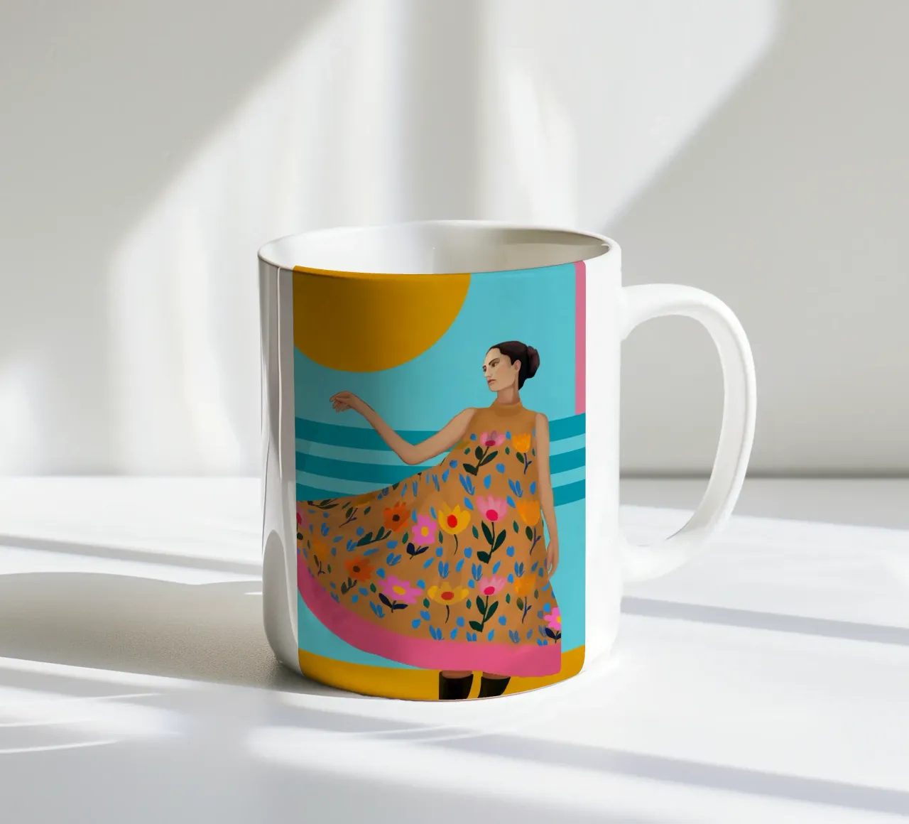 Under the Sun tazza in ceramica da cityart
