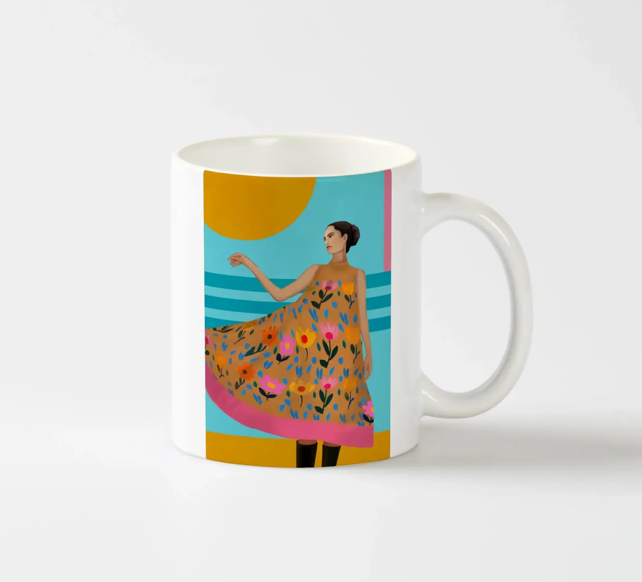 Under the Sun tazza in ceramica da cityart