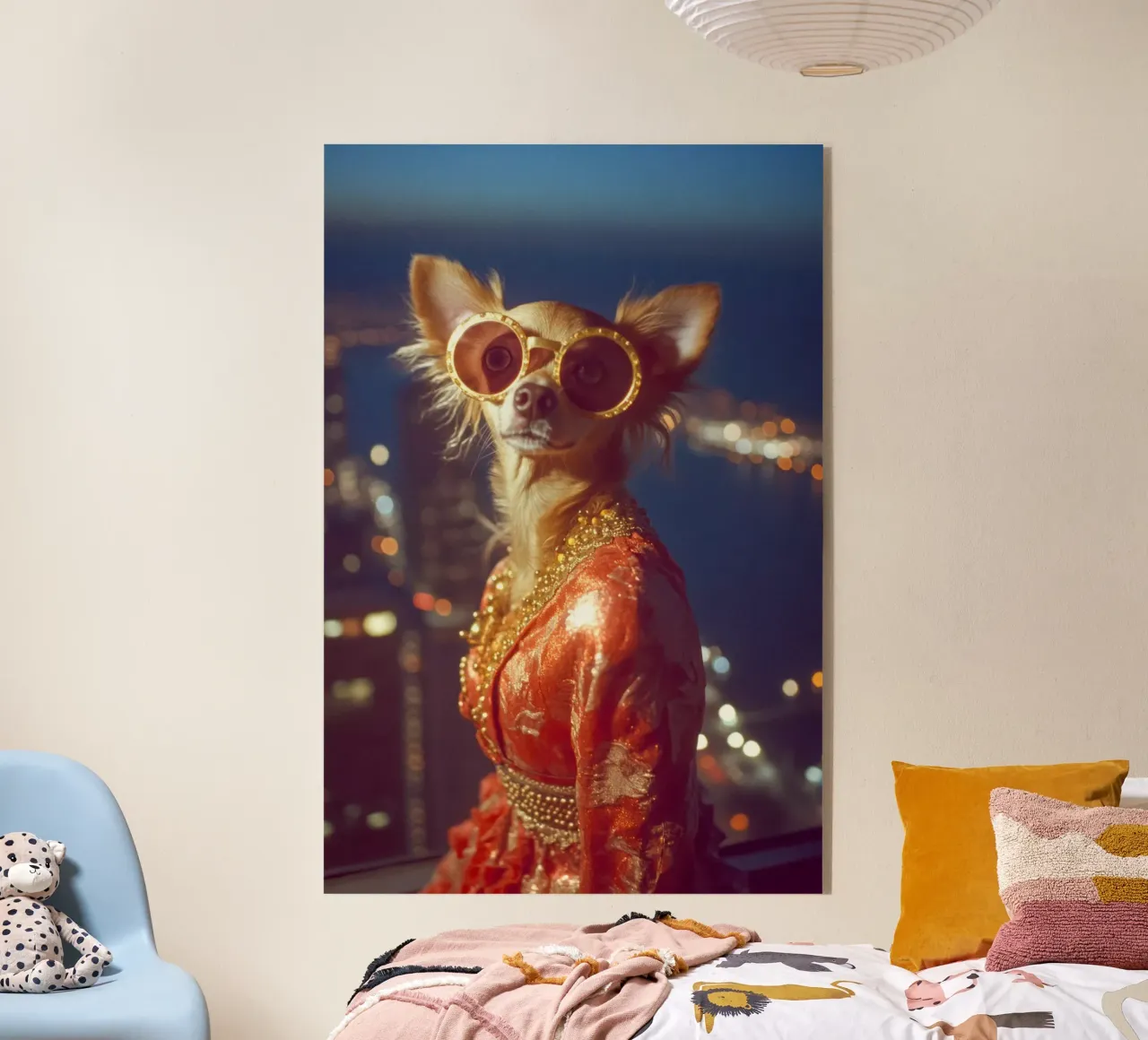Samantha plexiglass da Affiches Chien Originales – Dogland