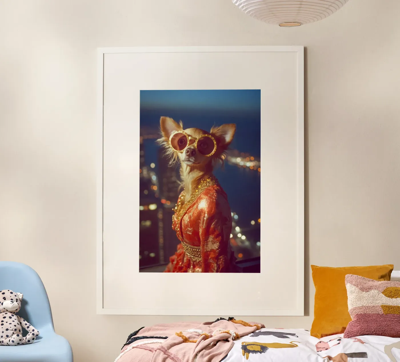 Samantha poster da Affiches Chien Originales – Dogland