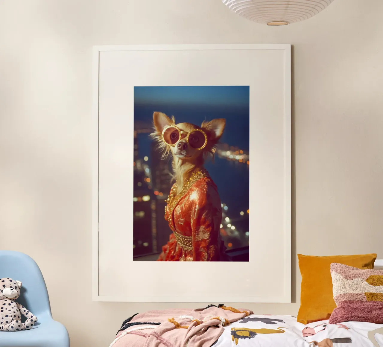 Samantha poster da Affiches Chien Originales – Dogland