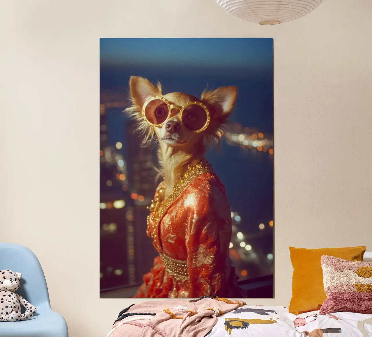 Samantha poster da Affiches Chien Originales – Dogland