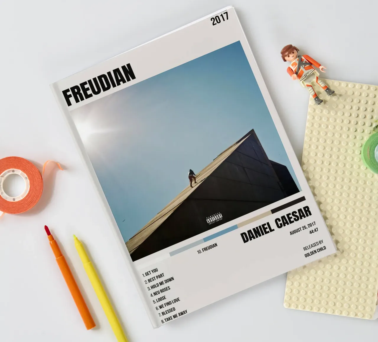 Daniel Caesar Freudian notebook by Raptor Metafora