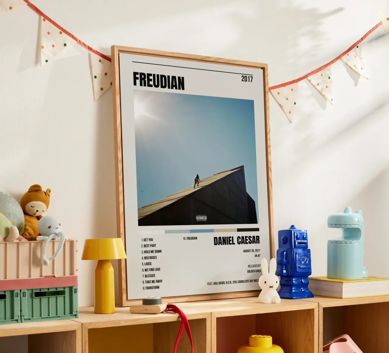 Daniel Caesar Freudian plexiglass da Raptor Metafora