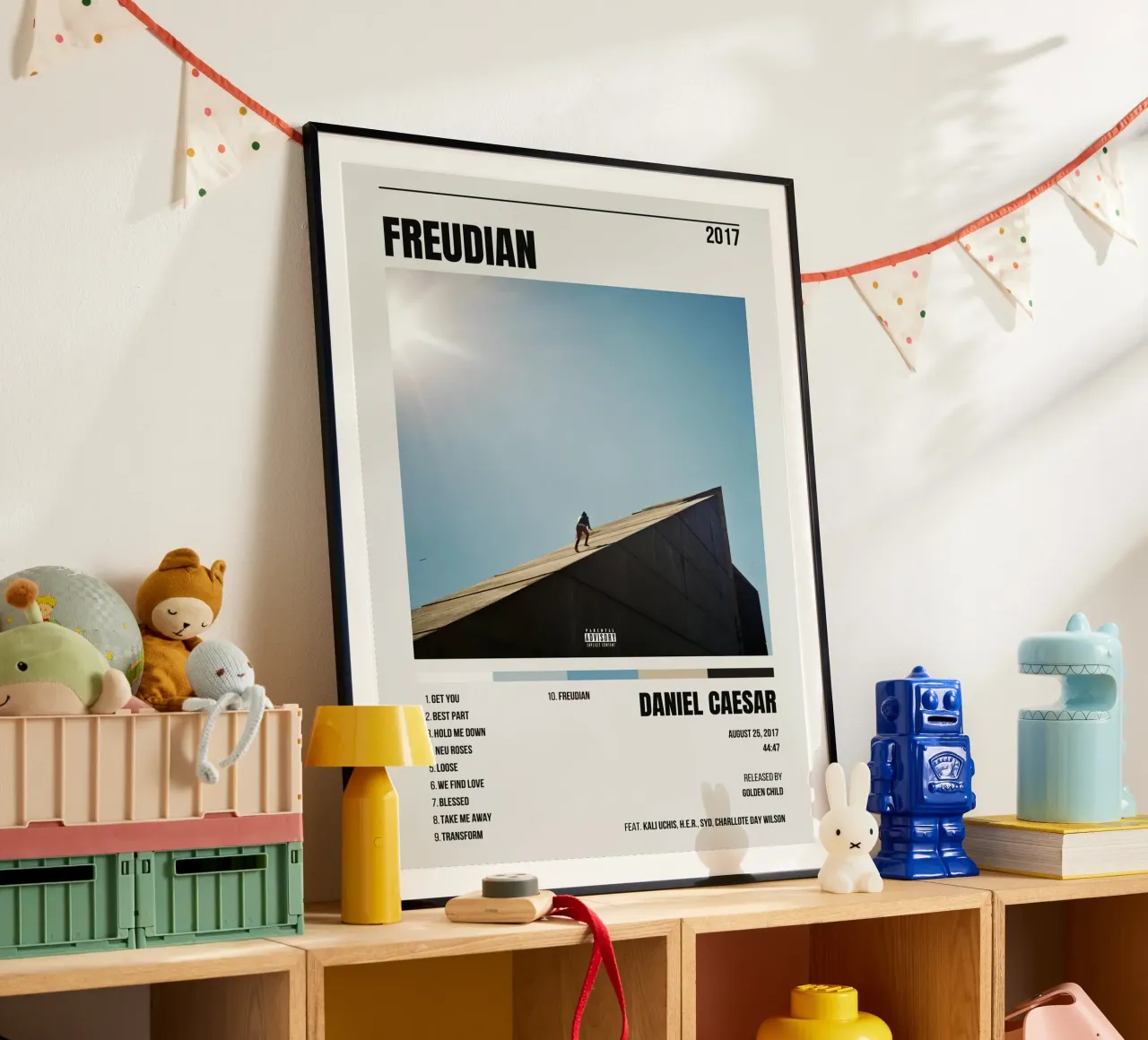 Daniel Caesar Freudian carta hahnemühle da Raptor Metafora