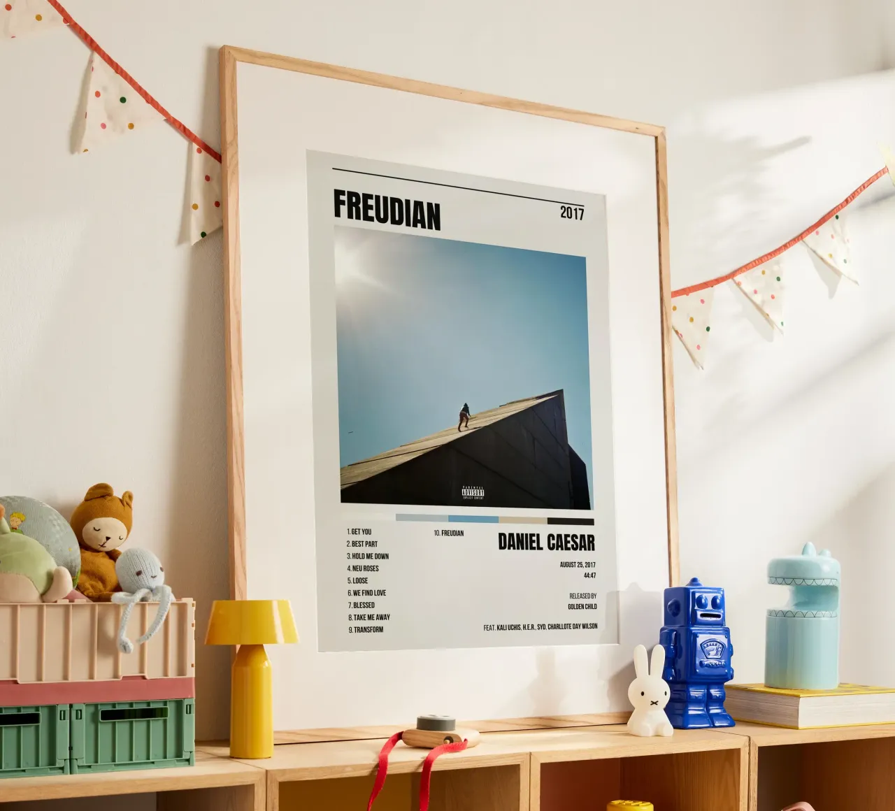Daniel Caesar Freudian carta hahnemühle da Raptor Metafora