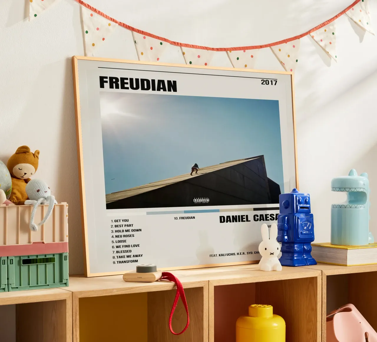 Daniel Caesar Freudian carta hahnemühle da Raptor Metafora