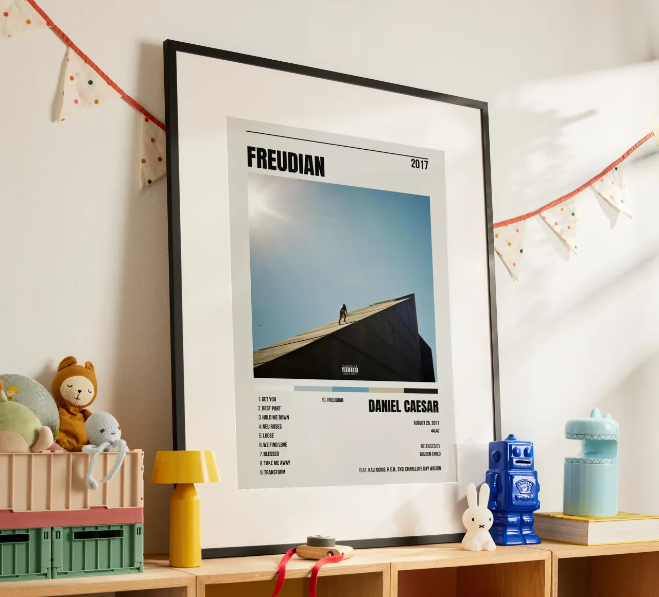 Daniel Caesar Freudian carta hahnemühle da Raptor Metafora
