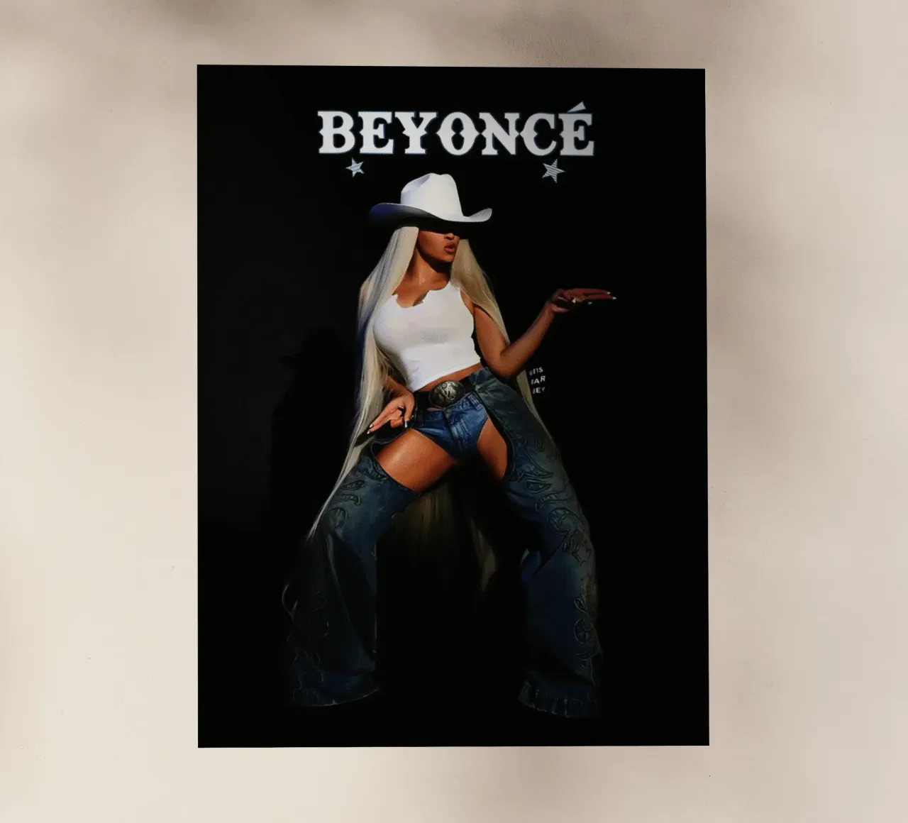 Beyonce pellicola backlit da Torres 9