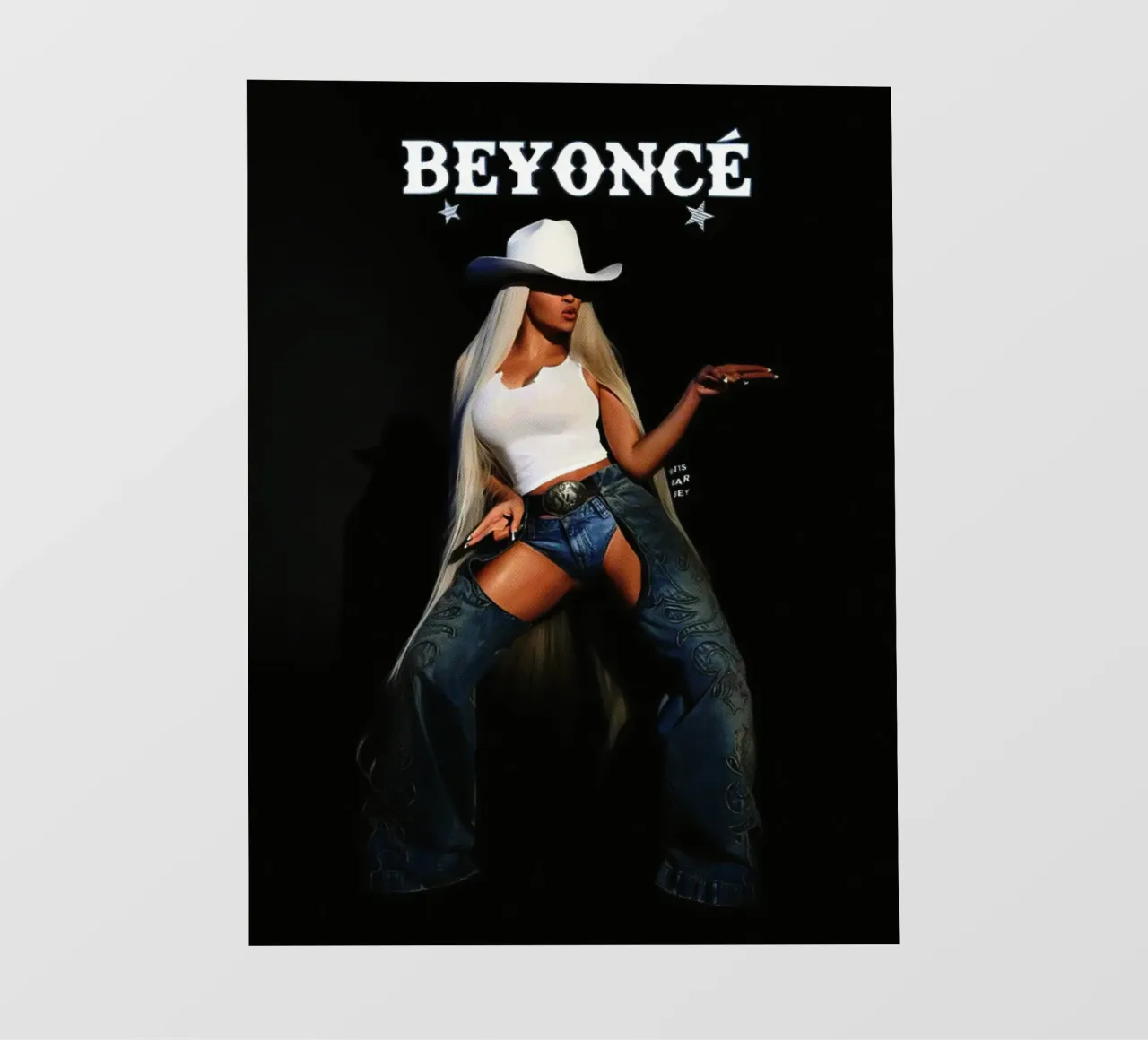 Beyonce pellicola backlit da Torres 9