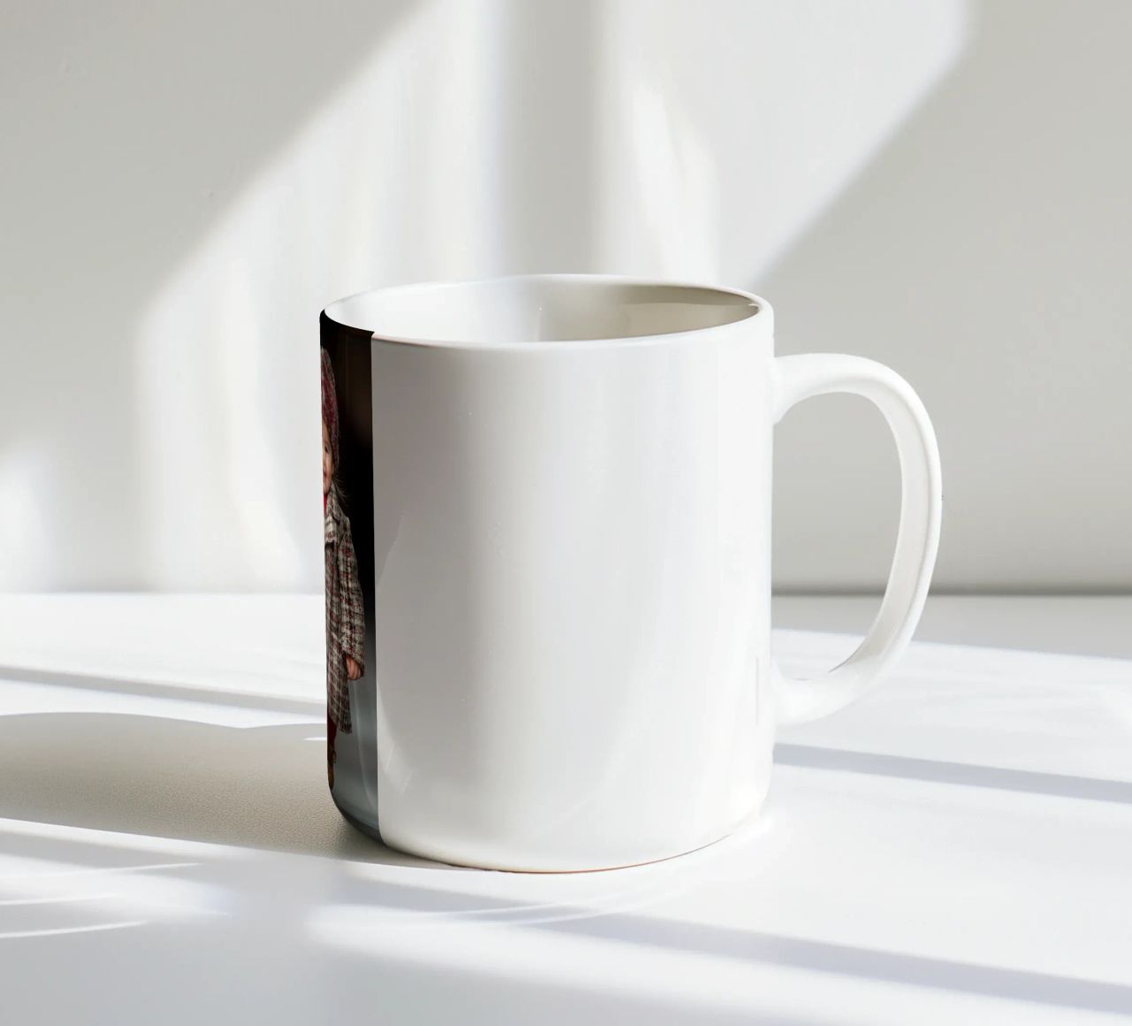 Un cœur et une âme mug en céramique de M-Ulrich-Digital Art