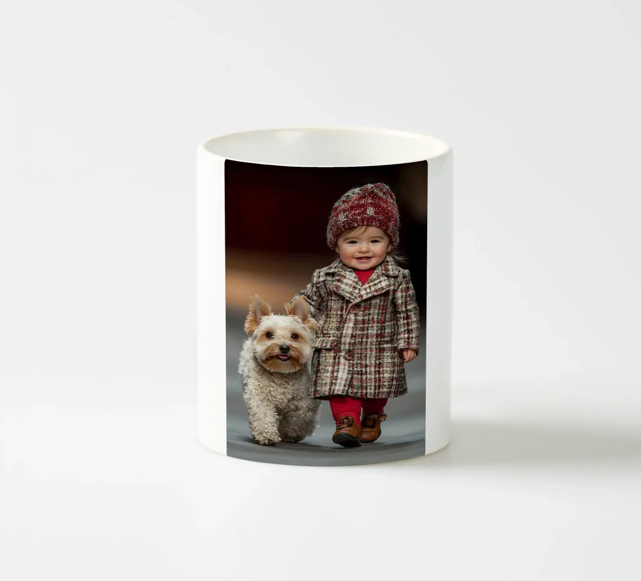 Ein Herz und eine Seele Keramik Tasse von M-Ulrich-Digital Art