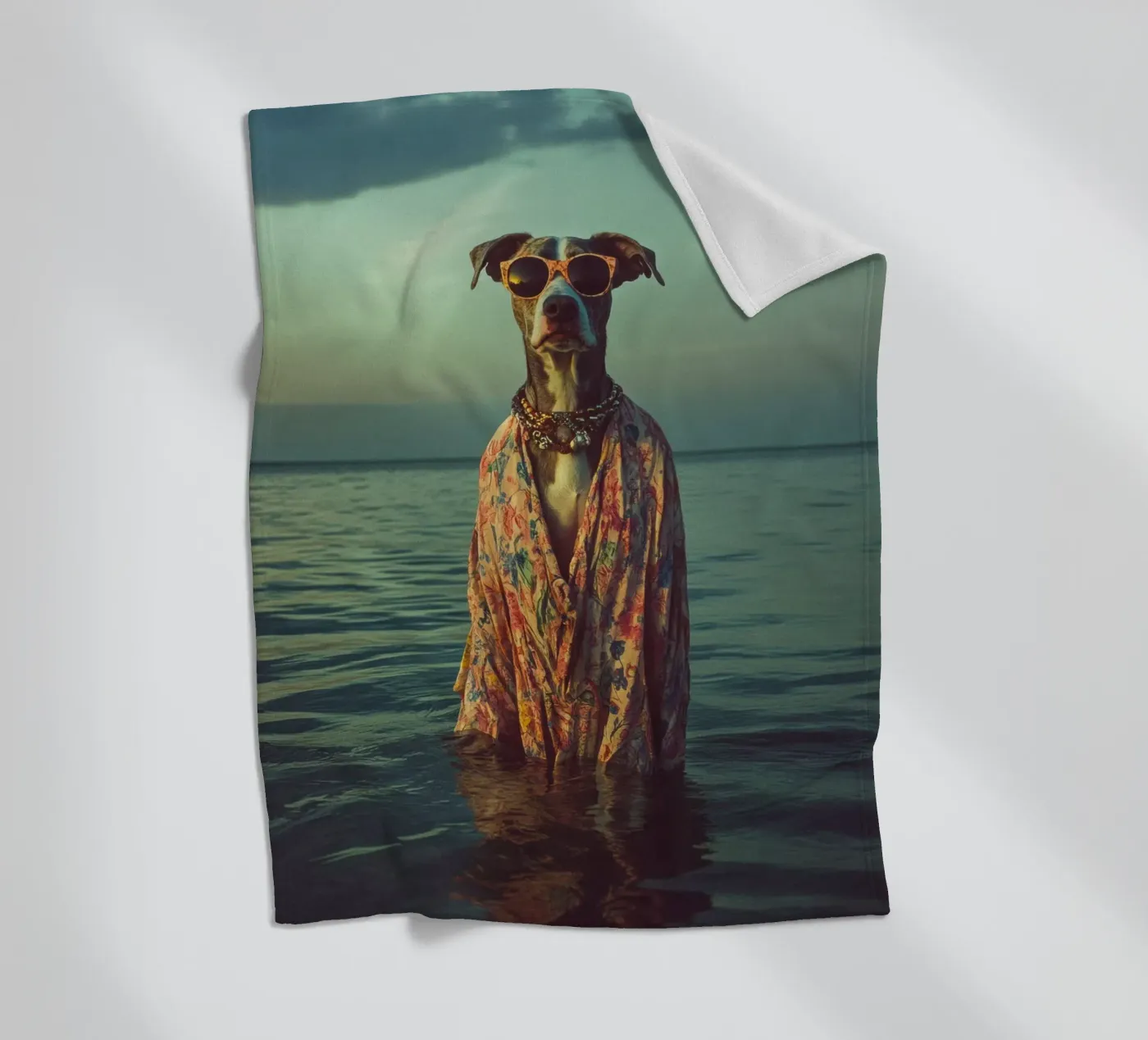 Antoine fleecedeken van Affiches Chien Originales – Dogland