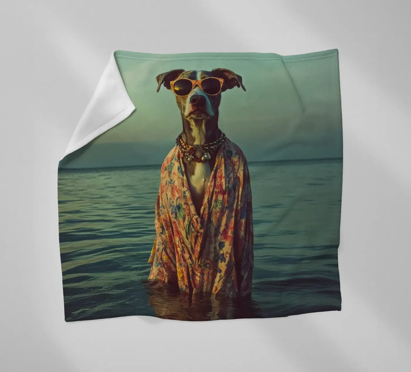 Antoine fleecedeken van Affiches Chien Originales – Dogland