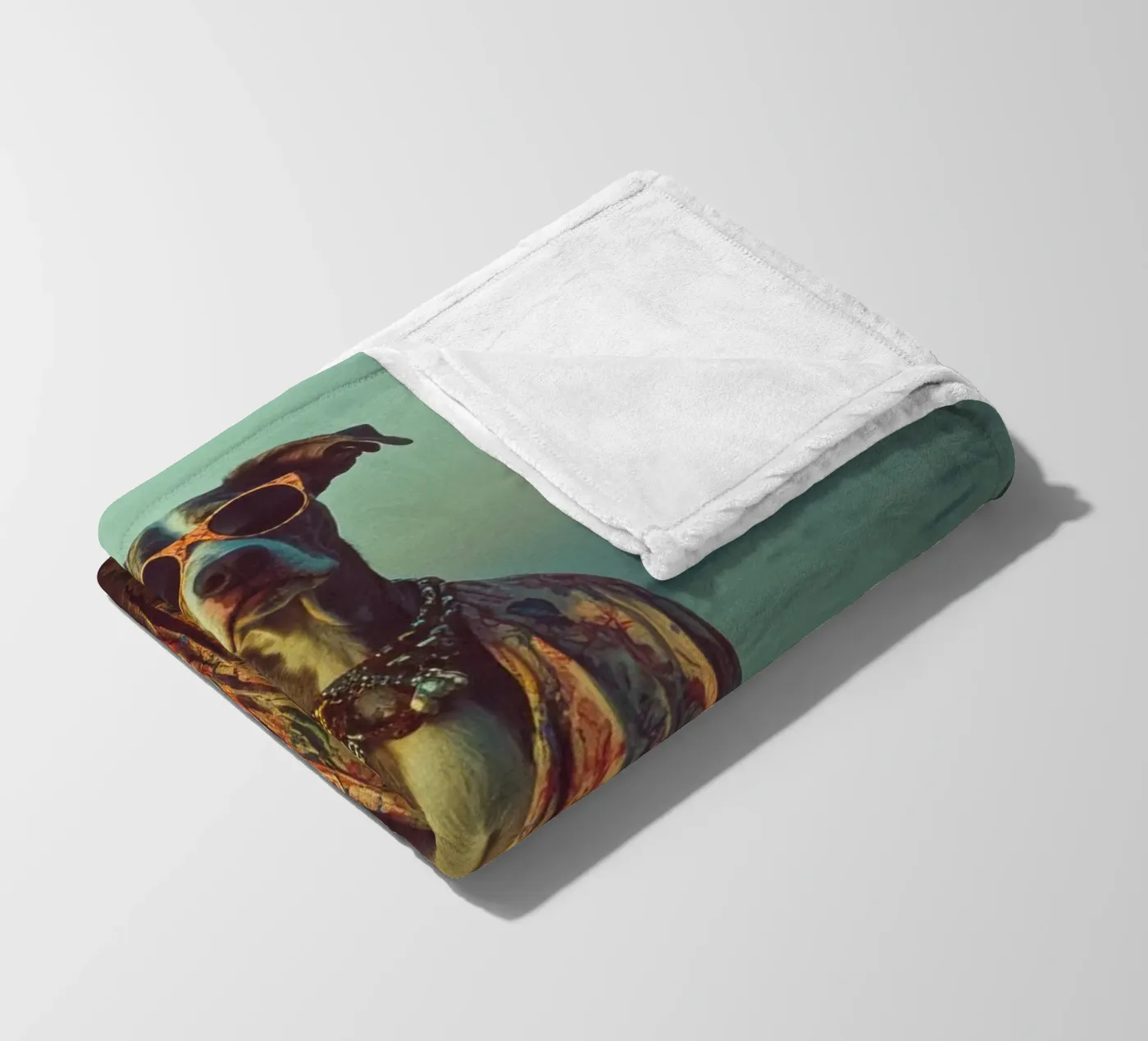 Antoine fleecedeken van Affiches Chien Originales – Dogland