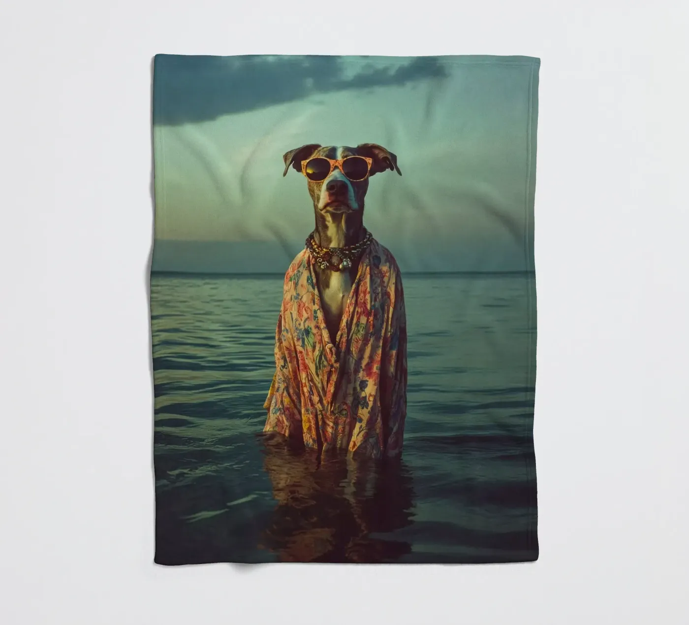 Antoine fleecedeken van Affiches Chien Originales – Dogland