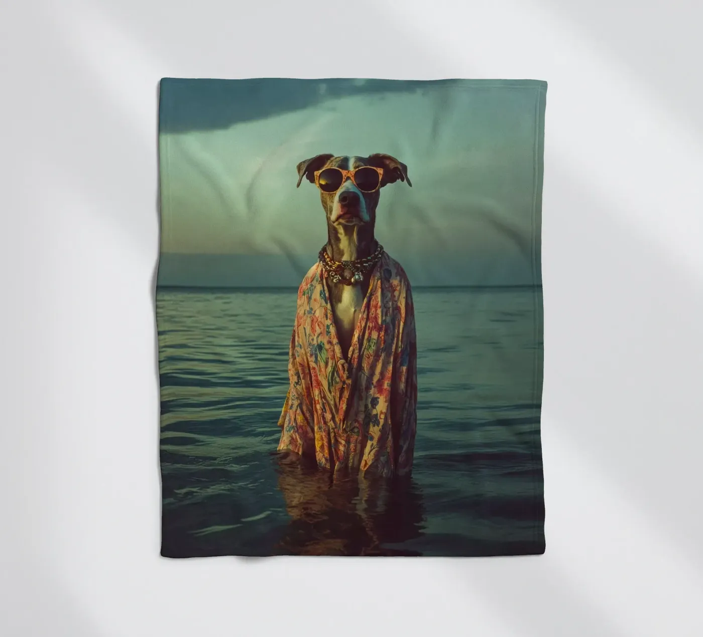 Antoine fleecedeken van Affiches Chien Originales – Dogland