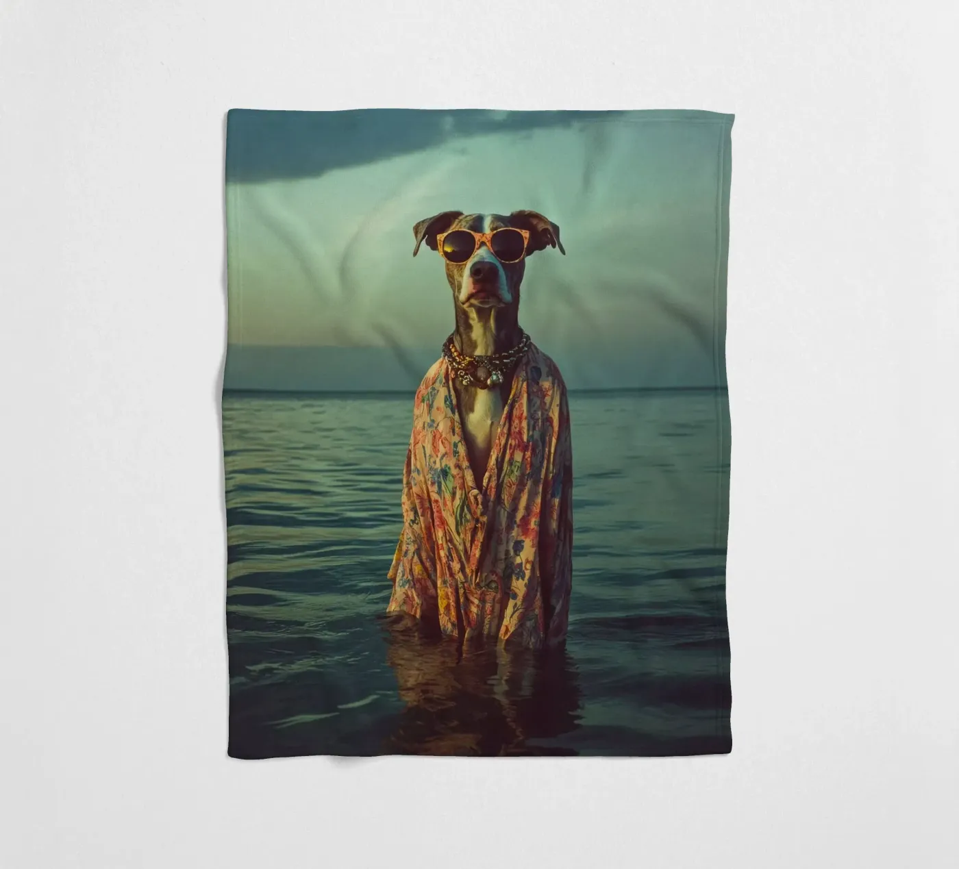 Antoine fleecedeken van Affiches Chien Originales – Dogland