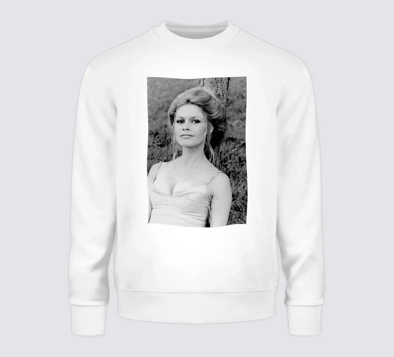 Ritratto di Brigitte Bardot felpa da vintgeseyn