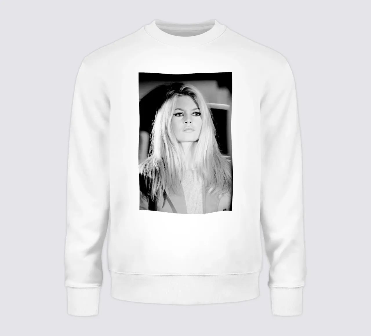 Ritratto di Brigitte Bardot felpa da vintgeseyn