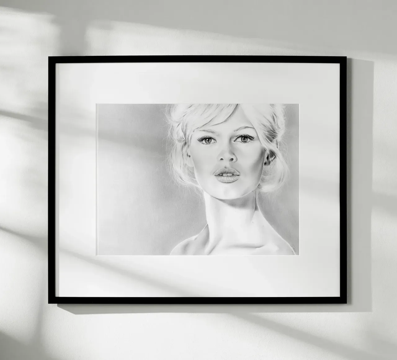 Brigitte Bardot in posa carta hahnemühle da vintgeseyn