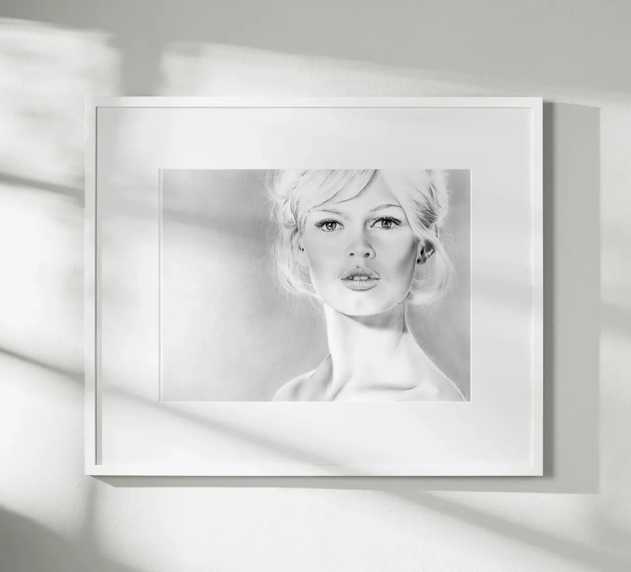 Brigitte Bardot in posa carta hahnemühle da vintgeseyn