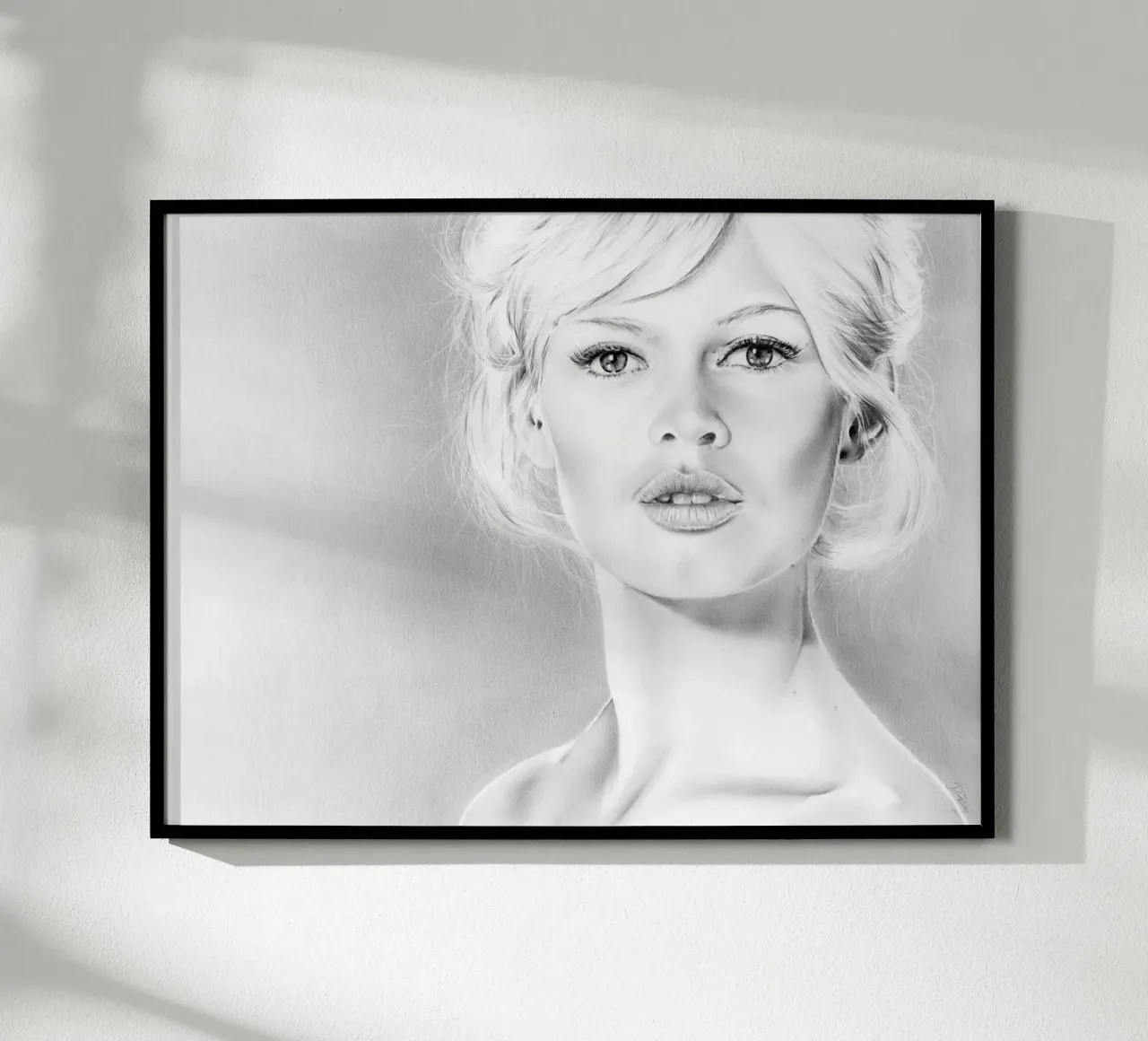 Brigitte Bardot in posa carta hahnemühle da vintgeseyn