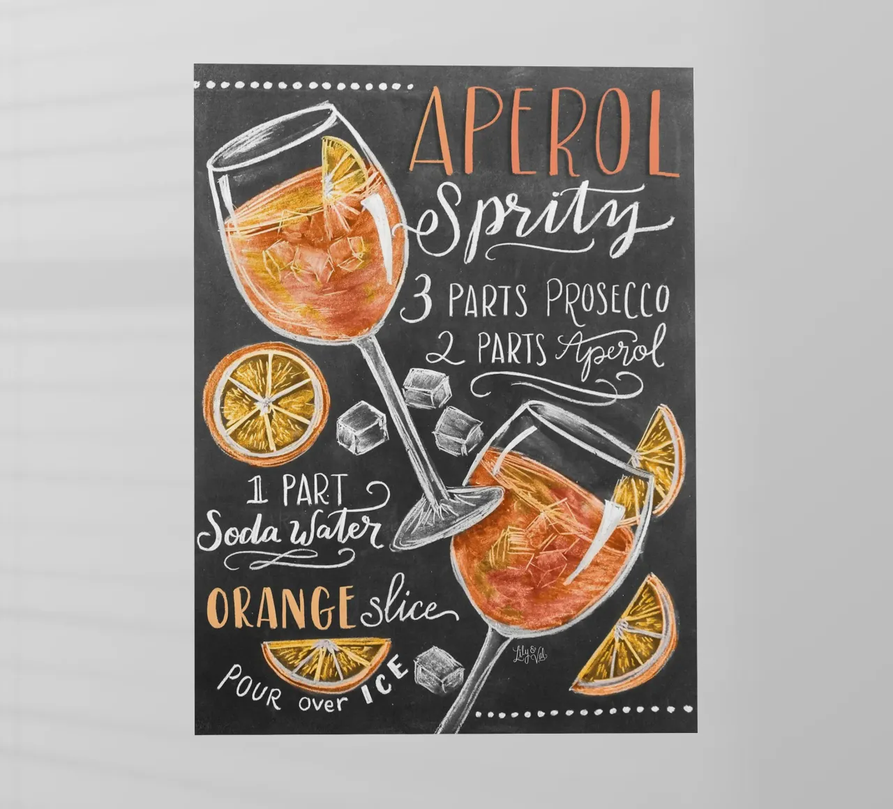 Aperol Spritz di Lily & Val pellicola backlit da Jared