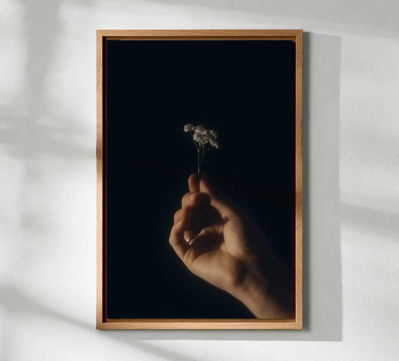 Gypsophilia Pt. II tela con Cornice a cassetta da selfieswithlove