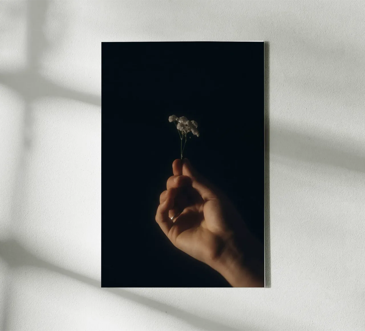 Gypsophilia Pt. II tela con Cornice a cassetta da selfieswithlove