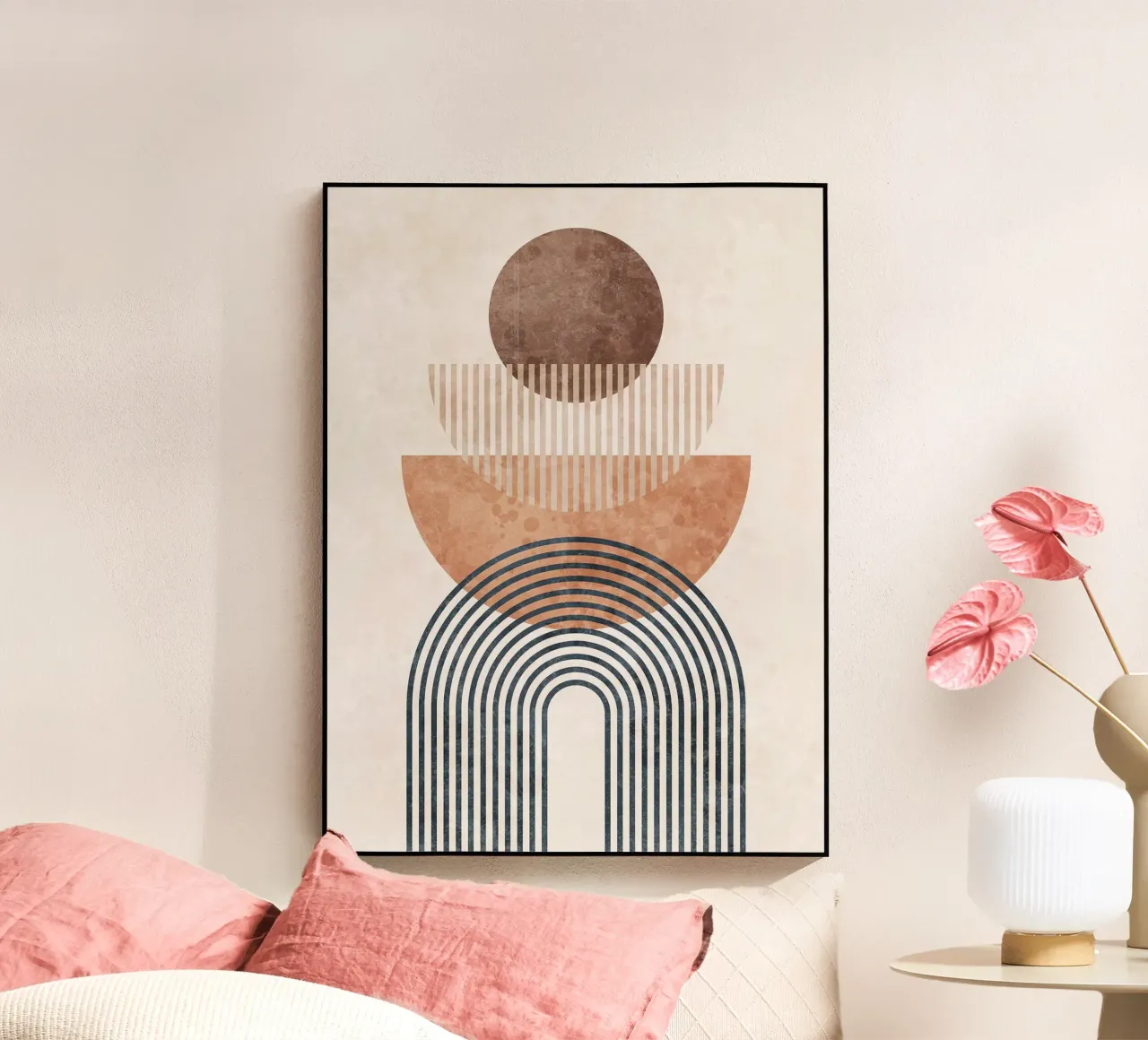 Forme geometriche astratte II plexiglass da Leslie