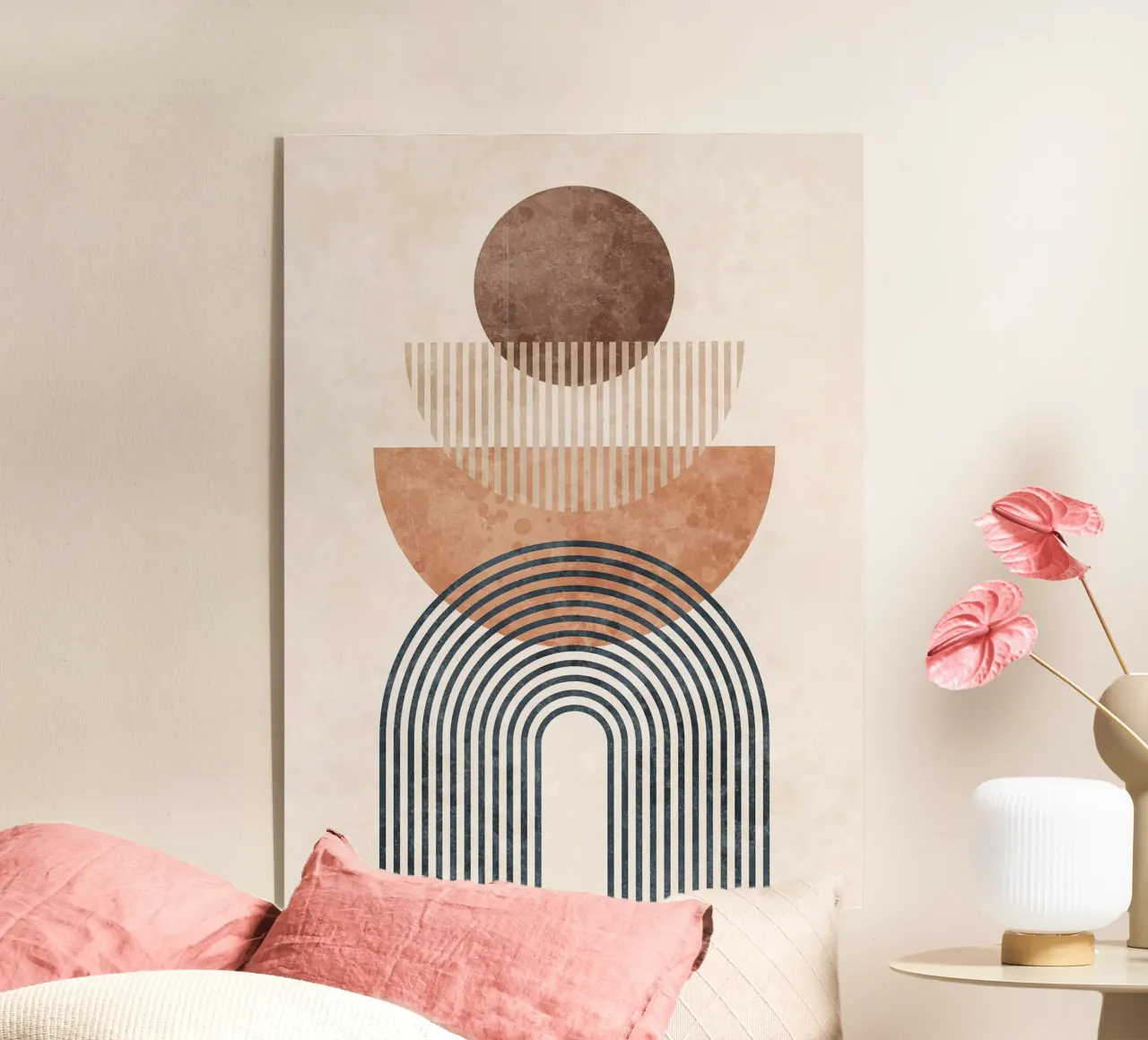 Forme geometriche astratte II plexiglass da Leslie