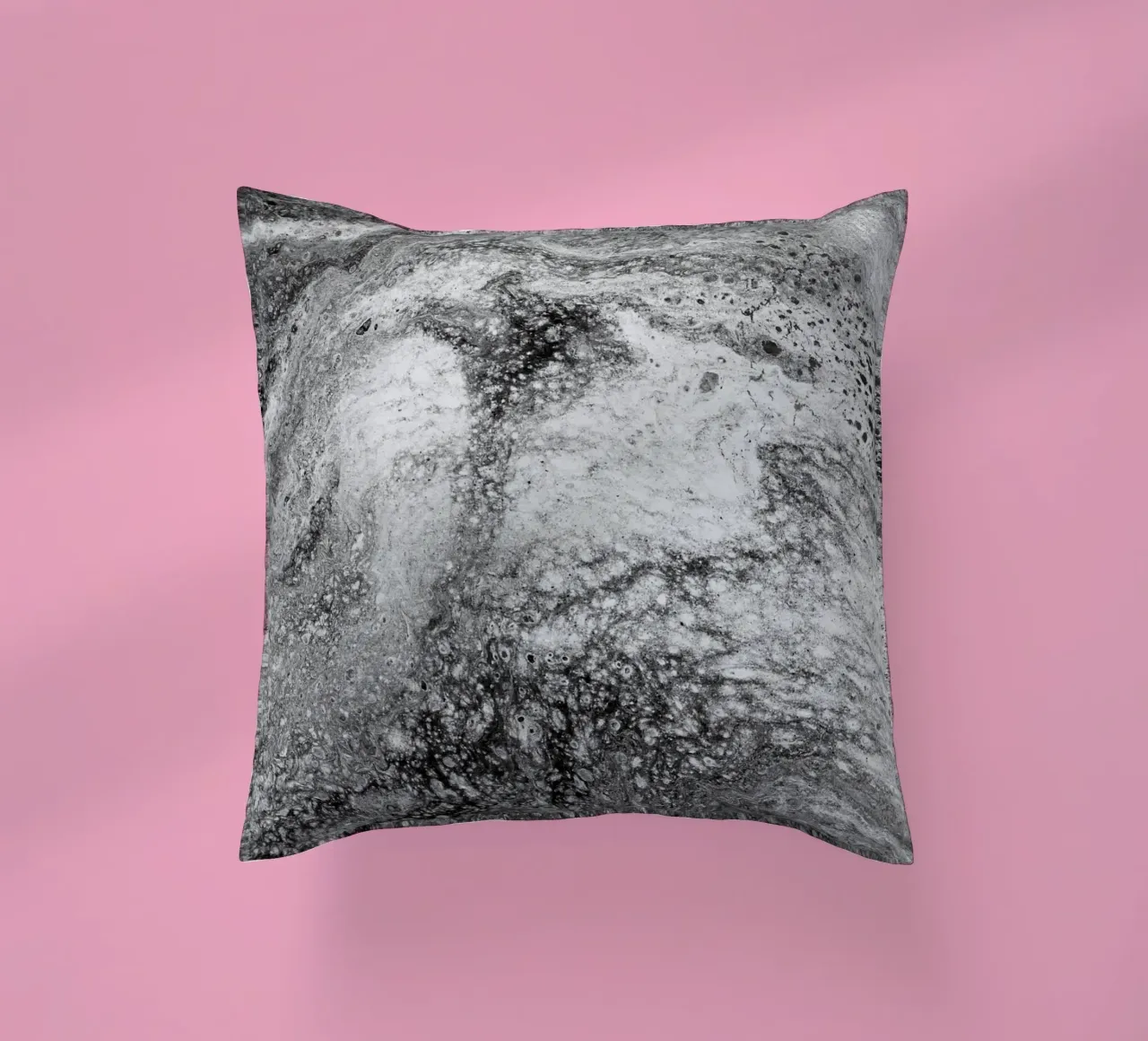 Abstract Artwork Greyscale #4 cuscino da kathrinmay