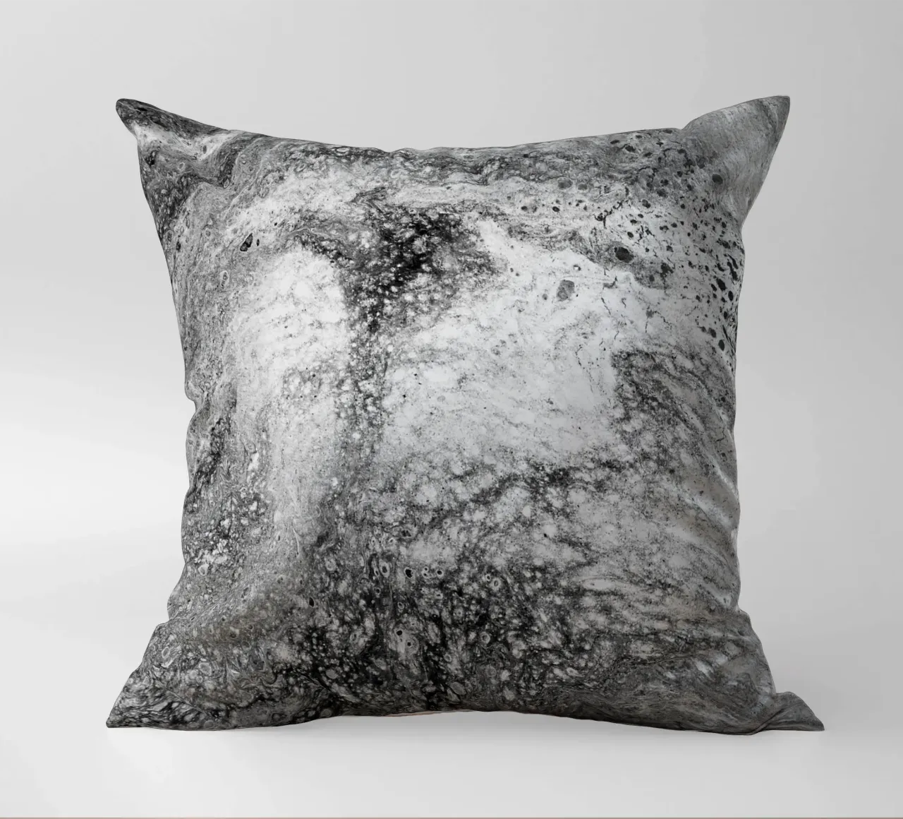 Abstract Artwork Greyscale #4 cuscino da kathrinmay