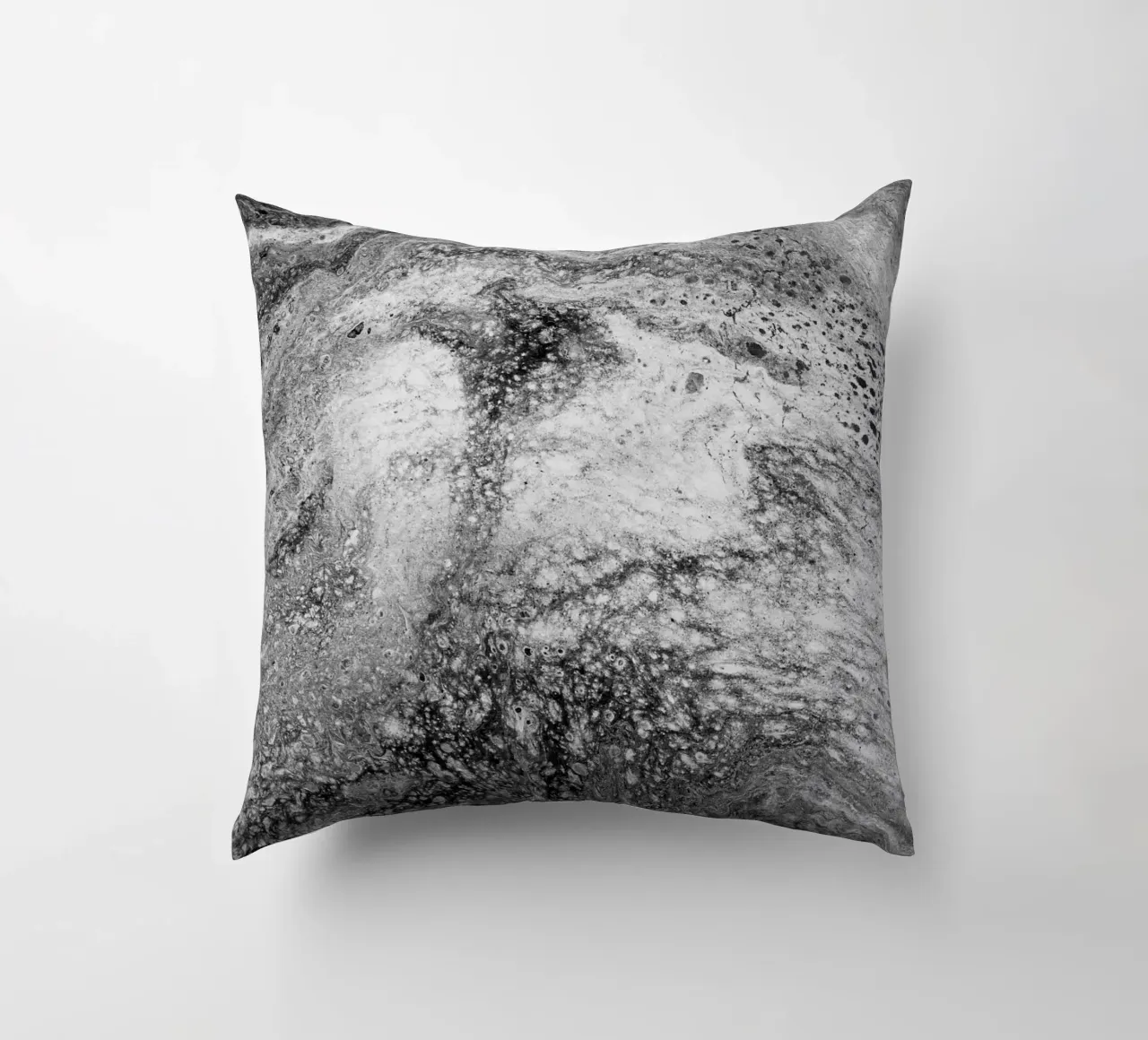 Abstract Artwork Greyscale #4 cuscino da kathrinmay