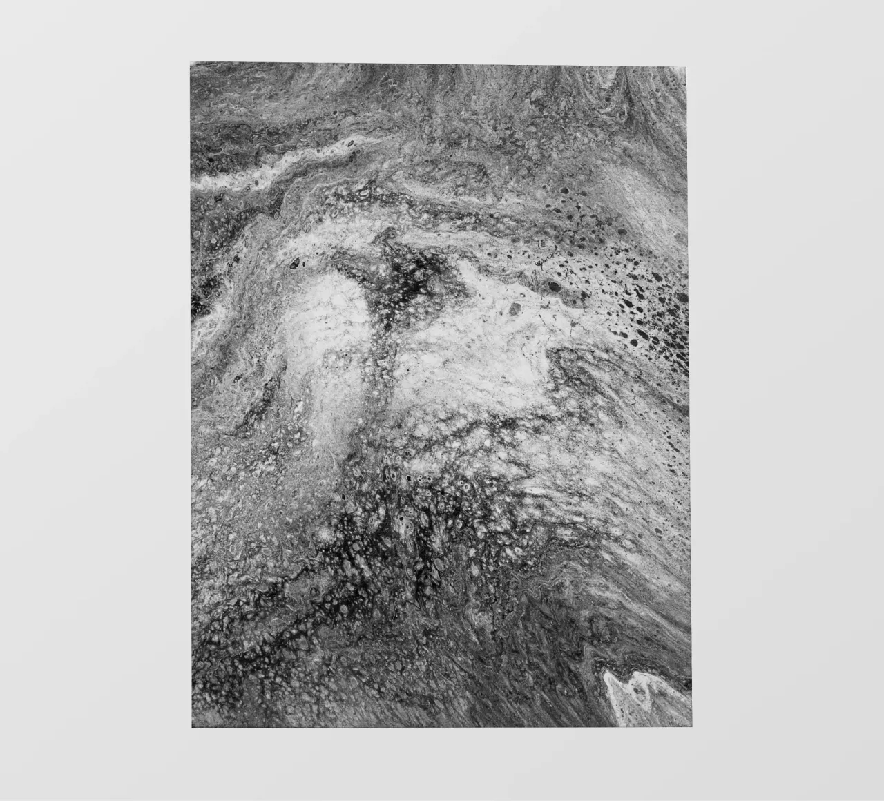 Abstract Artwork Greyscale #4 pellicola backlit da kathrinmay