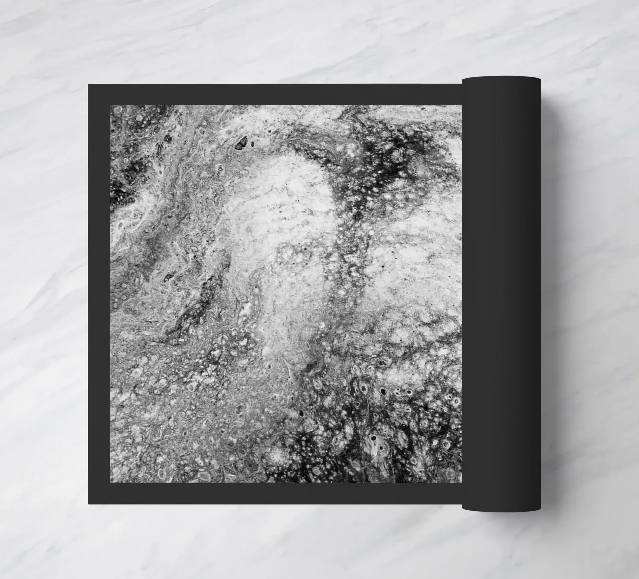 Abstract Artwork Greyscale #4 zerbino da kathrinmay
