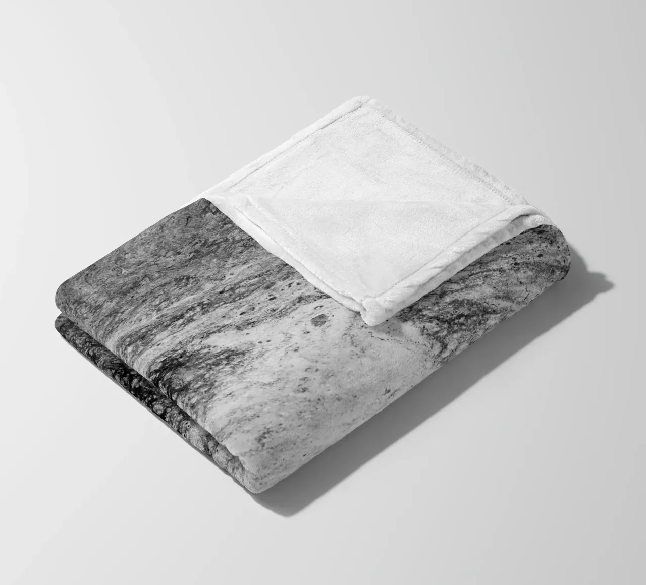 Abstract Artwork Greyscale #4 coperta in pile da kathrinmay