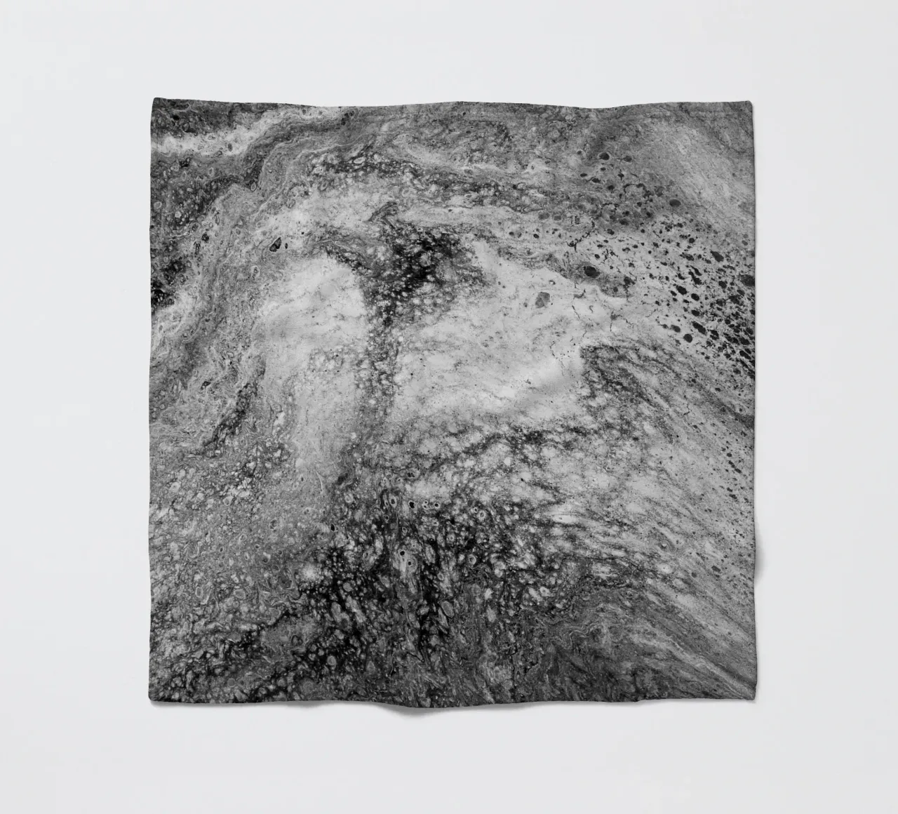 Abstract Artwork Greyscale #4 coperta in pile da kathrinmay